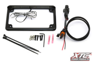 RZR XP 2015+ Plug and Play Power Adapter with 6" 6 LED License Frame