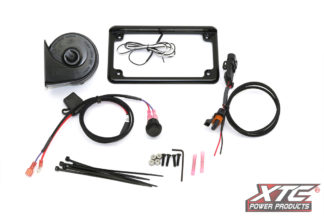 RZR XP 2015+ Plug and Play Power Adapter & Horn Kit with 6" 6 LED License Frame
