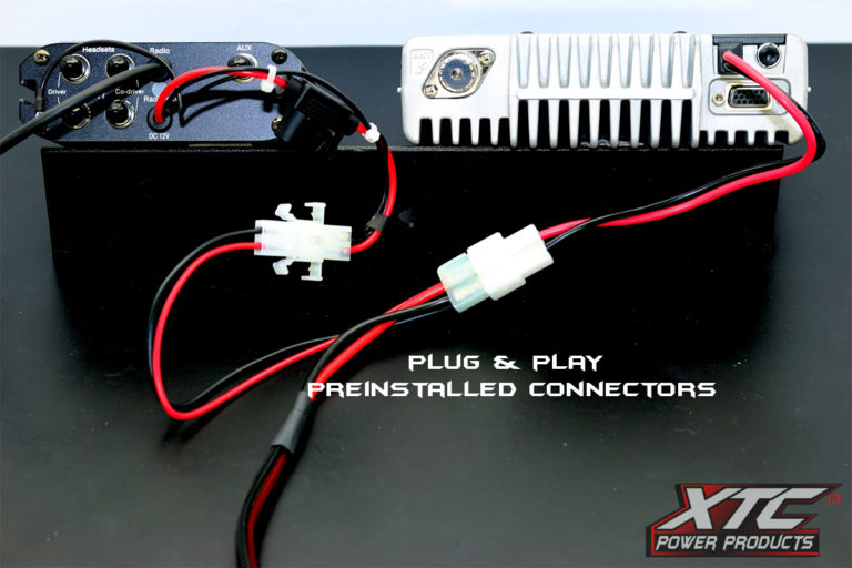 Maverick X3 Plug and Play 1 Switch Power Control System for Radio and Intercom