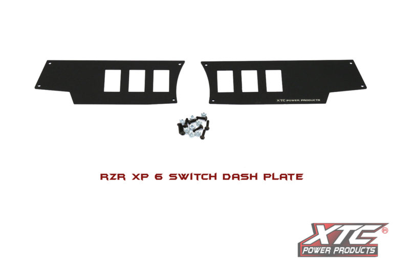 RZR XP 6 Switch Dash Mounting Plate 2014 & Newer