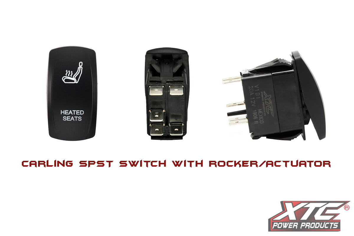 Heated Seats Rocker Switch - XTC Power Products