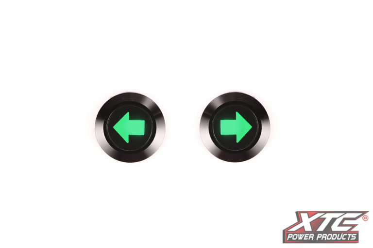 Turn Signal Dash Indicators - LED Green Arrows Left and Right