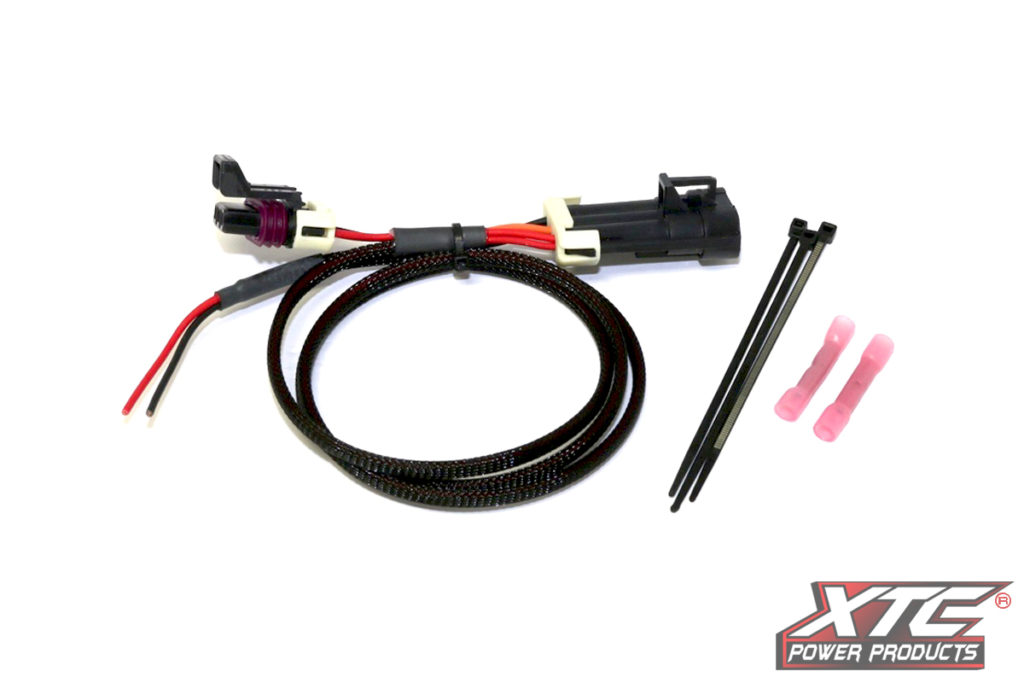Plug And Play Tail Light Power Harness For Polaris RZR & Ranger Whips