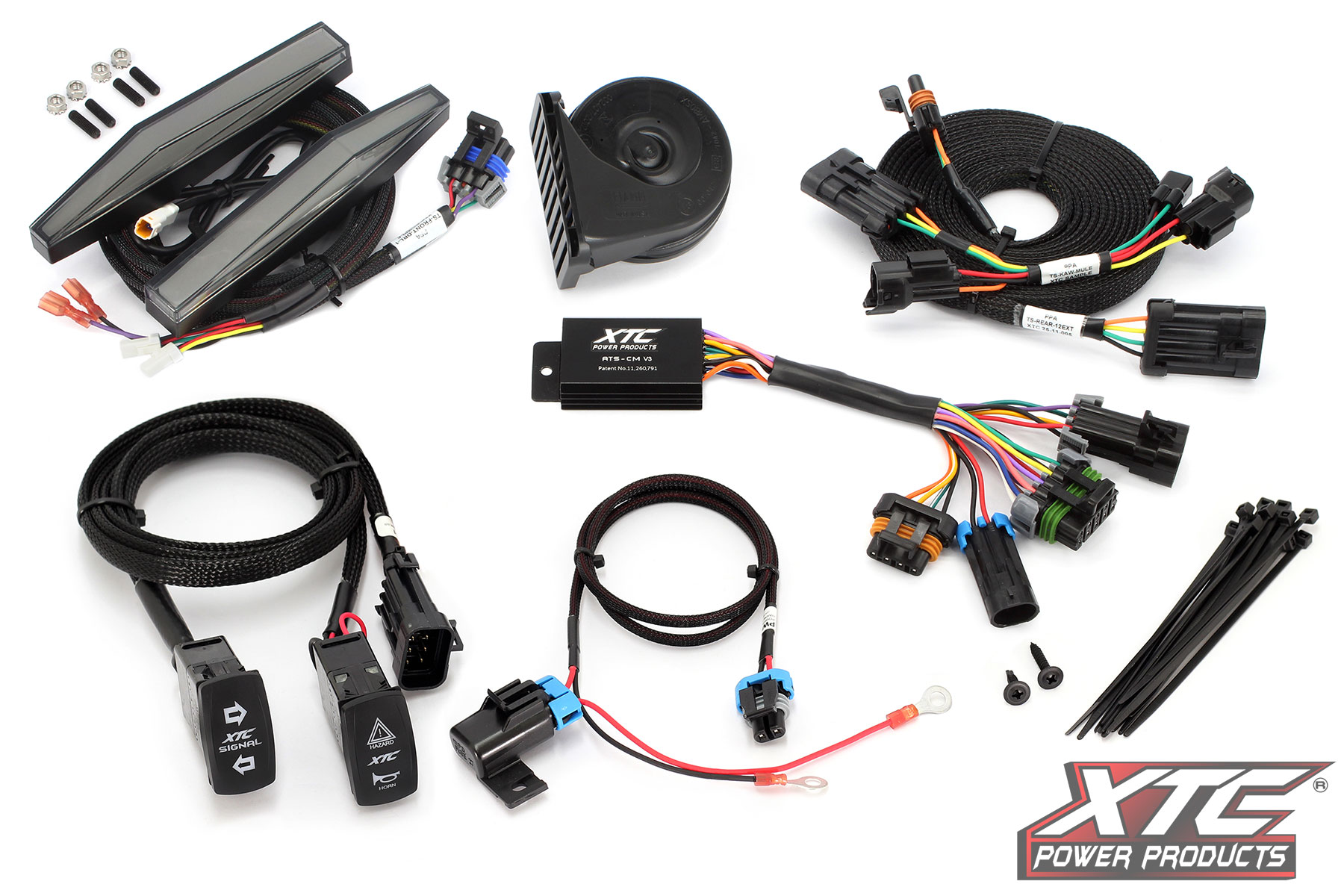 Kawasaki MULE PRO Self-Canceling Turn Signal Kit - XTC Power Products
