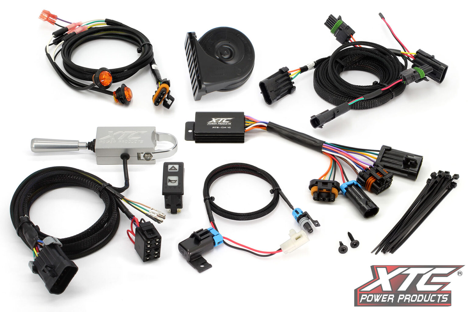 CanAm Maverick X3 SelfCanceling Turn Signal Kit with Billet Lever