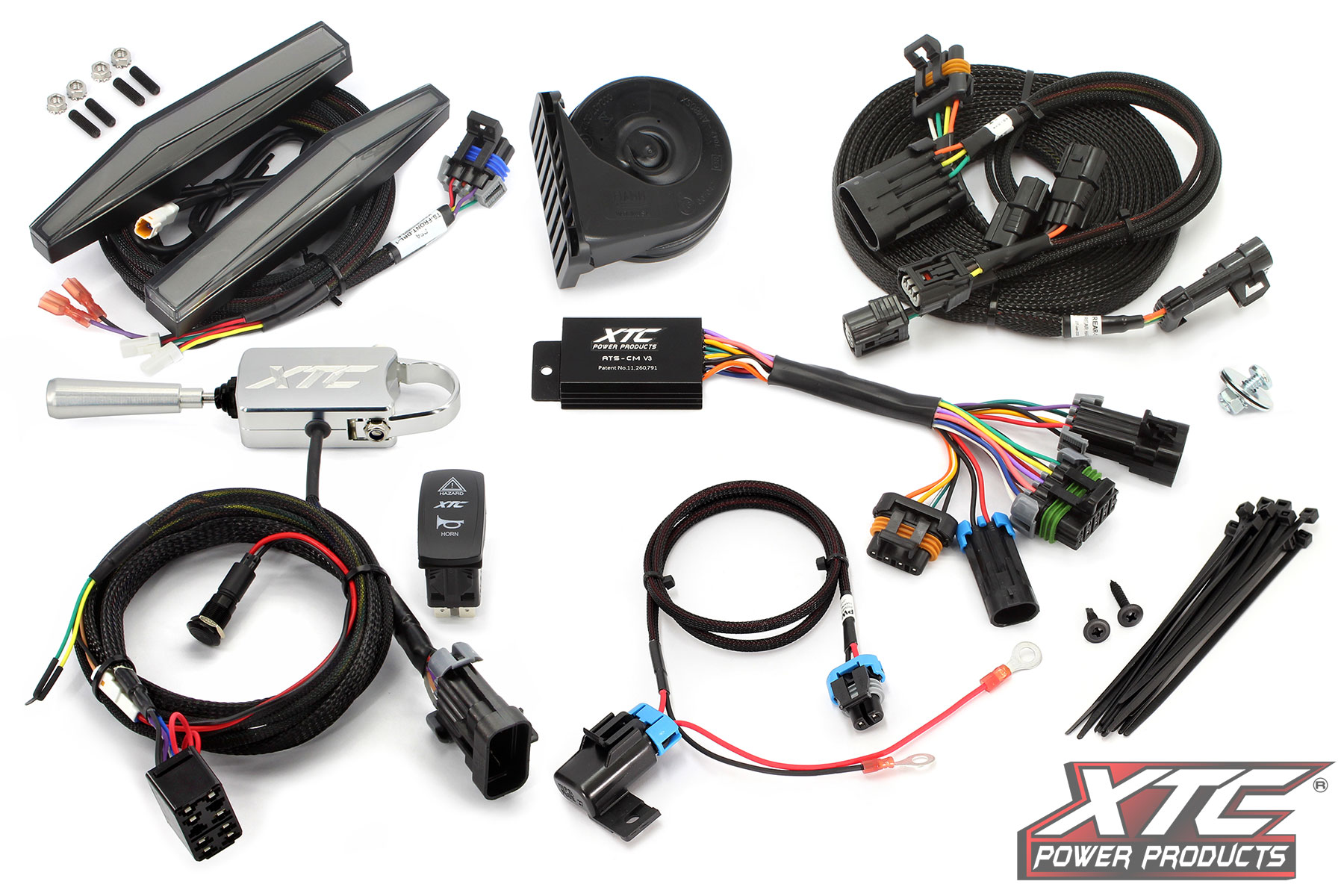 Kawasaki KRX Turn Signal Kit with Billet Lever - XTC Power Products