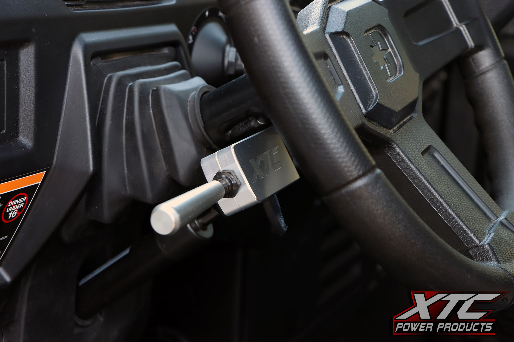 XTC Billet Turn Signal Lever in Polaris Ranger 570