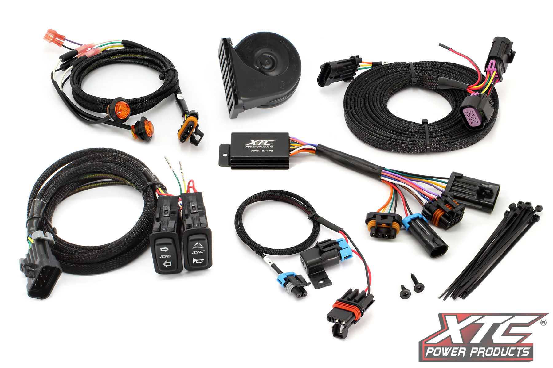 Self-Canceling Turn Signal System and Horn with Factory Ride Command Polaris Ranger XP 1000 