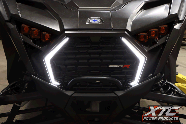 Polaris Pro Front Turn Signal Sequence GIF