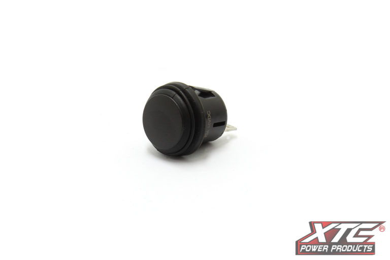 Momentary Push Button Black Switch