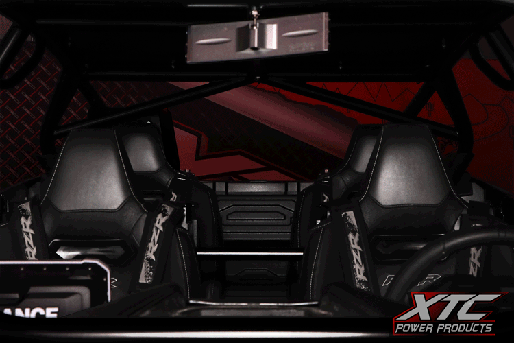 X-LITE Chase Light Bar different light modes rear view GIF