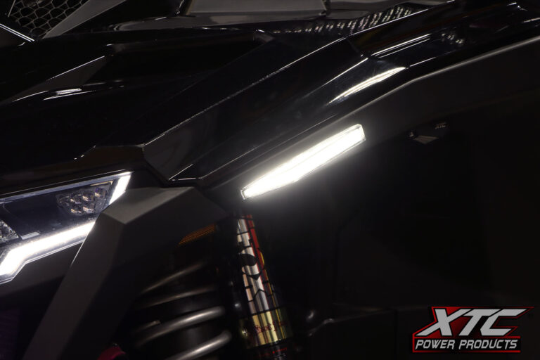 X-Lite Sequential turn Signal Light on Polaris Pro Front